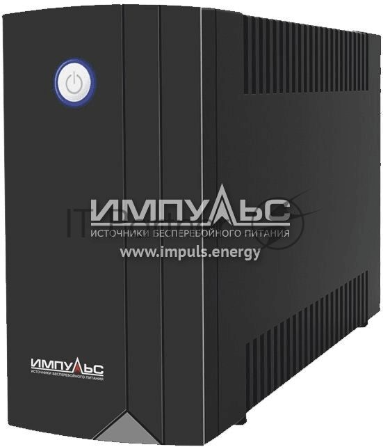 Источник бесперебойного питания Импульс Юниор 850 850 ВА/480 Вт, LED, АКБ 1х5.6А·ч, IEC-C13x4,черный