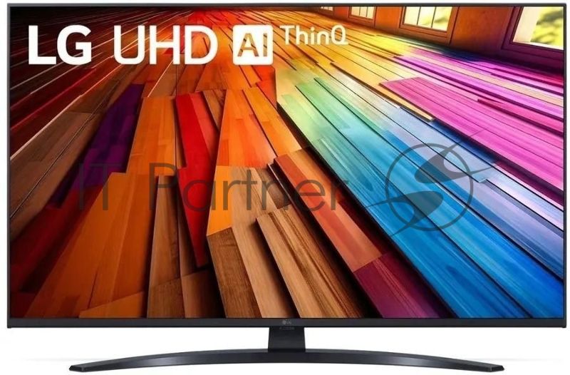 Телевизор LG 43UT81006LA черный 43" LED 4K UHD 60Hz WebOS