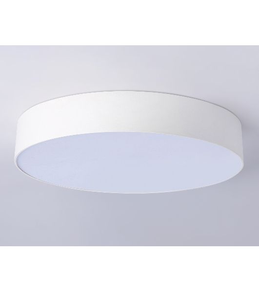Потолочный светодиодный светильник Ambrella light FV5528 WH белый LED 45W 4200K D400*58 (Без ПДУ)