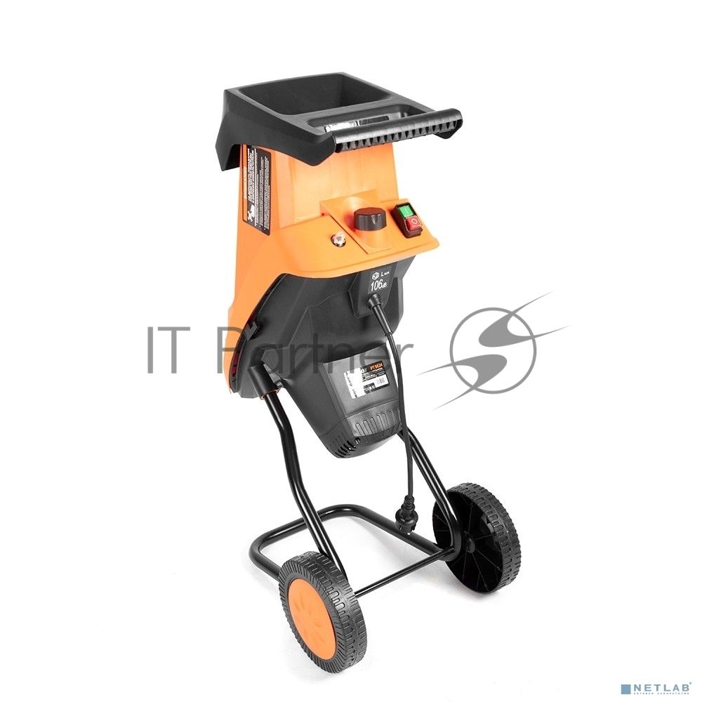 Садовый измельчитель PATRIOT PT SE24 732304620 Мощность дв. 2400Вт; 220В; скорость вращения 4500об/мин; макс. диаметр измельчения 40мм
