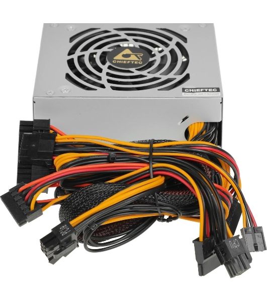 Блок питания Chieftec Smart BFX-450BS, 450Вт, 80 PLUS Bronze, 90мм, серебро