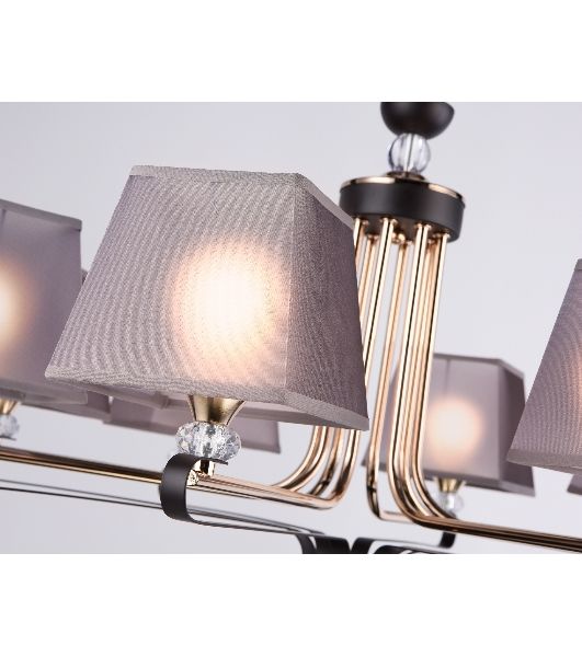 Светильник Ambrella light TR4618/8 CF/FGD кофе/золото E27/8 max 40W D760*810