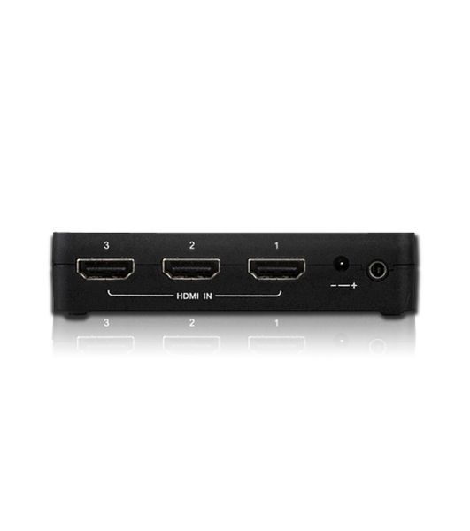Переключатель электронный HDMI ATEN VS381-AT 3>1 телевизор/панель/монитор/проектор, без шнуров, (1920x1200 60Hz;480P/720P/1080i/1080P;HDMI 1.3/HDCP
