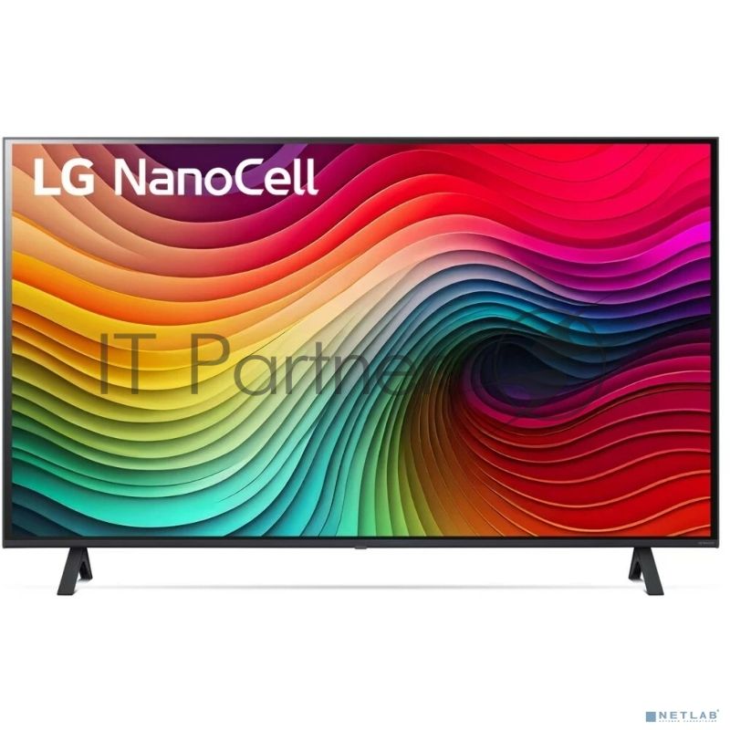 Телевизор LG 43" 43NANO80T6A.ARUB черный LED UHD 60Hz WebOS