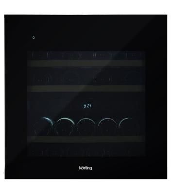 Винный шкаф встраиваемый Korting KFW 604 DB GN