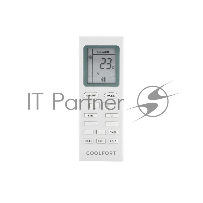 Кондиционер сплит-система Coolfort CF-4000 7000 BTU, 15 м², 37 дБ, охлаждение, обогрев, осушение, белый