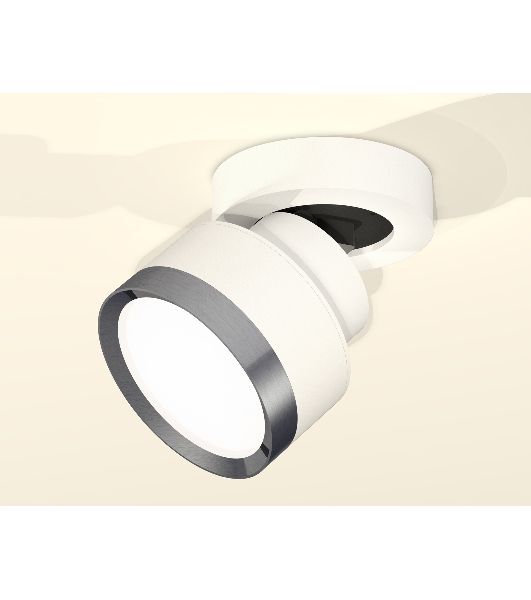 Светильник Ambrella Light XM8101006 SWH/PPH белый песок/графит полированный GX53 (A2228, A2105, C8101, N8133)