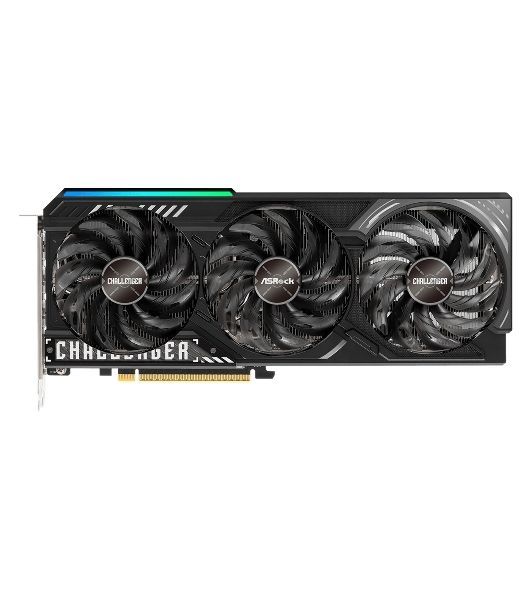 Видеокарта ASRock AMD Radeon RX 9070 XT Challenger, 16 GB GDDR6, 256 bit, 3xDisplayPort, HDMI, GPU 1660 MHz