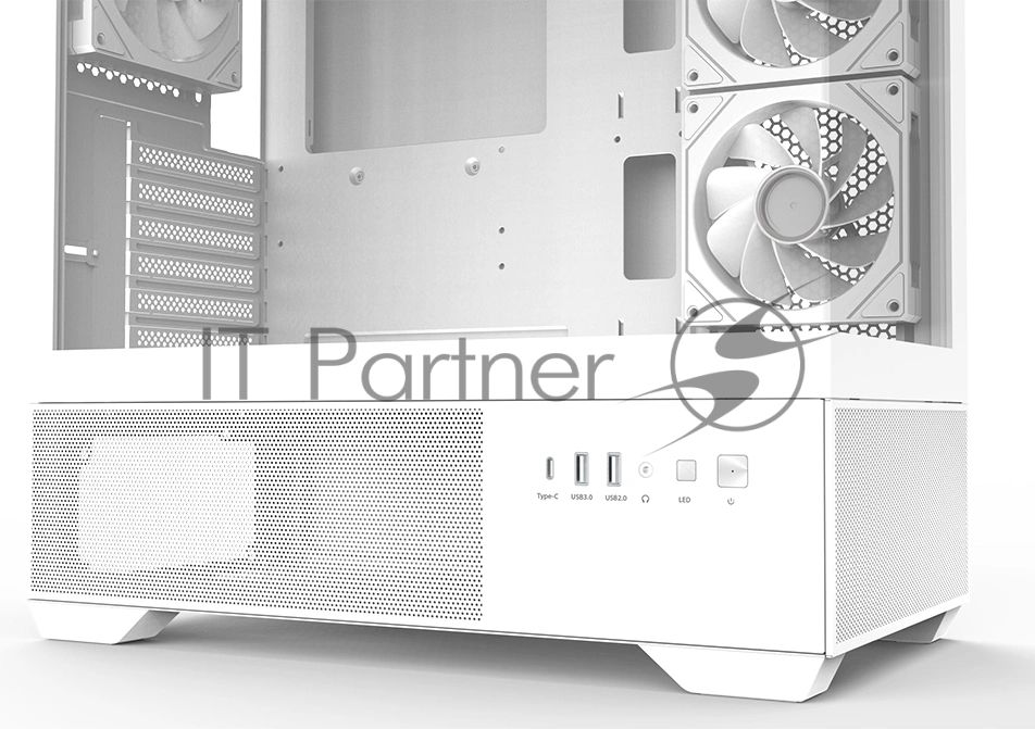Корпус Zalman Miditower Chronix V2 White (без БП)