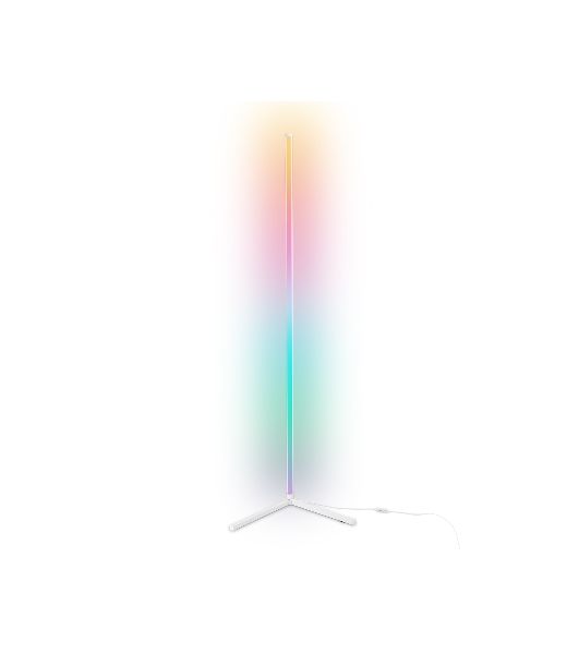 Светильник Ambrella light FL8025 WH белый LED 20W RGB D32*1650 (ПДУ РАДИО 2.4G)