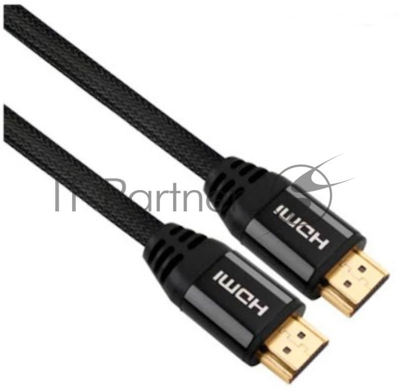 Кабель аудио-видео Ultra HD 8K HDMI (m)/HDMI (m) 1м. позолоченные контакты черный