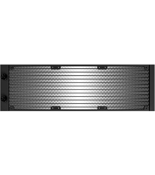 Система жидкостного охлаждения ID-Cooling FX360 TD ARGB Soc-AM5/AM4/1200/1700/1851 черный 4-pin 27.2dB Al+Cu LCD 350W Ret