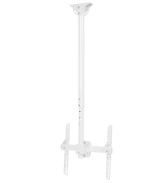 Кронштейн для телевизора Arm Media LCD-1700 белый, 26"-65" макс. 55 кг, потолочный, наклон
