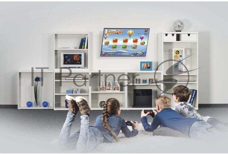 Кронштейн для телевизора Hama 00220814 черный 32"-75" макс.40кг настенный наклон