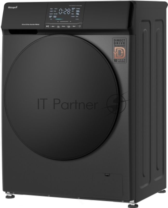 Стиральная машина Weissgauff WM 4927 Direct Drive Inverter Premium Deep Grey серая, загрузка фронтальная 7кг, 1200 об/мин., класс: A+++