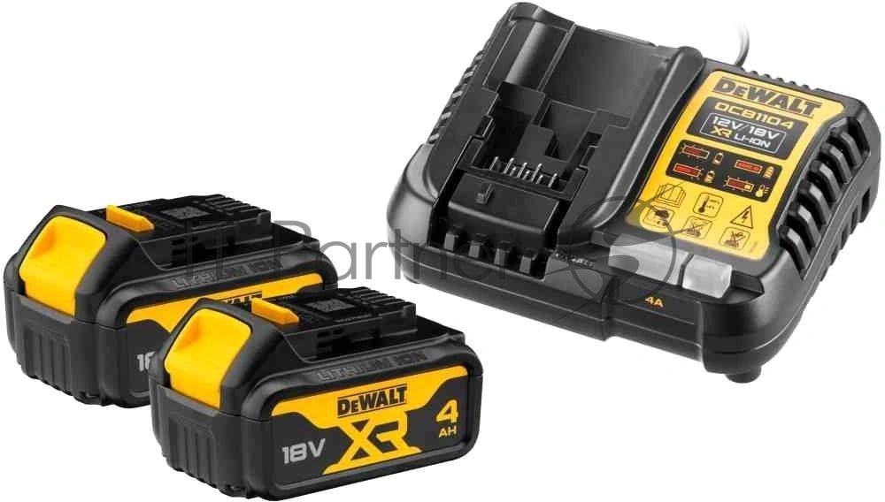 Аккумулятор с зарядным устройством для инструмента DeWalt DCB1104M2-QW