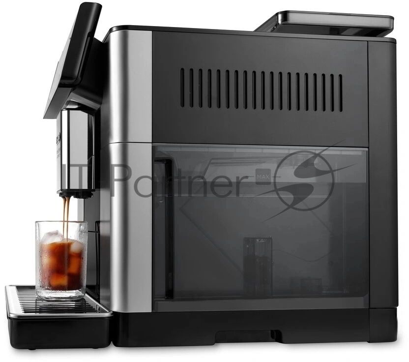 Кофемашина DeLonghi ECAM630.55.SM 1450Вт черный/серебристый