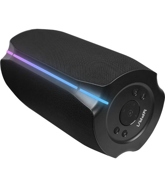 Портативная колонка Ural Болт 45х20 черный 450W 2.0 BT/3.5Jack/USB-C 10м 8000mAh (УРАЛ БОЛТ 45Х20)