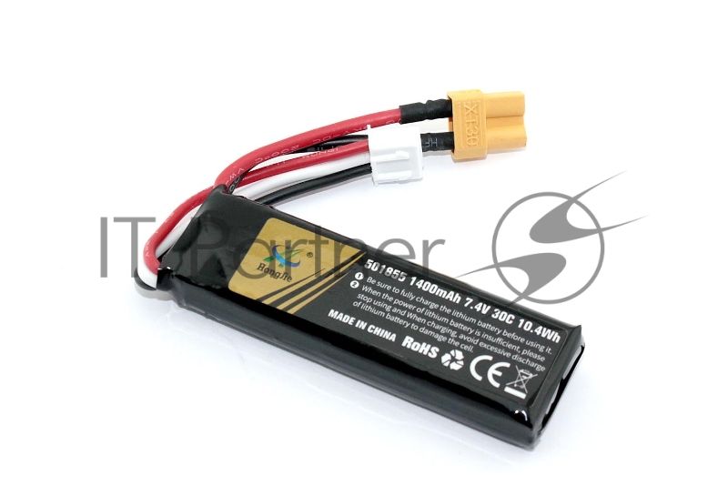 Портативный аккумулятор Li-Pol 7.4v 501855 1400mah разъем XT30-plug