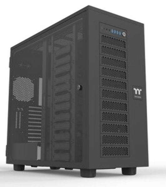 Корпус Thermaltake AX700 Black, Super-Tower, чёрный