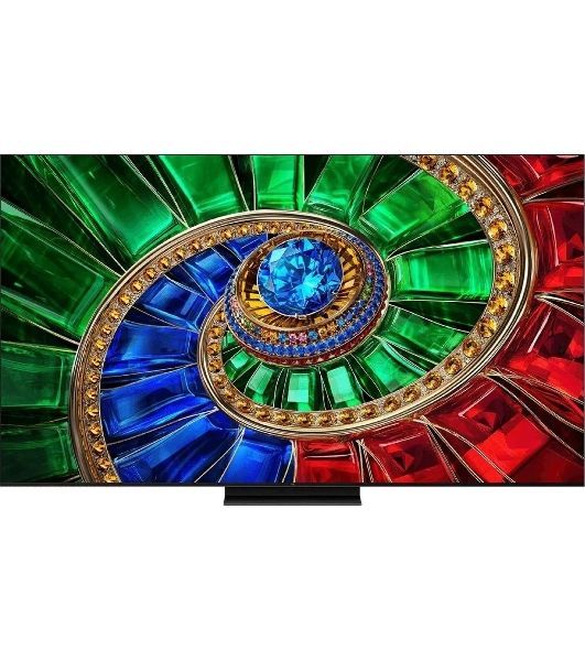 Телевизор TCL 75" 75RM7L, черный, QLED RGB-Mini LED, 3840x2160 4K Ultra HD, 144 Гц, Google TV, 3 ГБ/64 ГБ