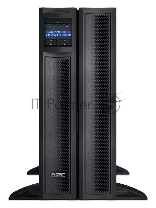 Источник бесперебойного питания APC Smart-UPS X SMX2200RMHV2U 1980Вт 2200ВА черный