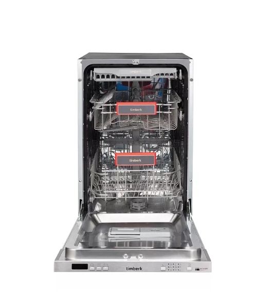Посудомоечная машина Timberk Set&Dry T-DW45BI103 серебристый (узкая)