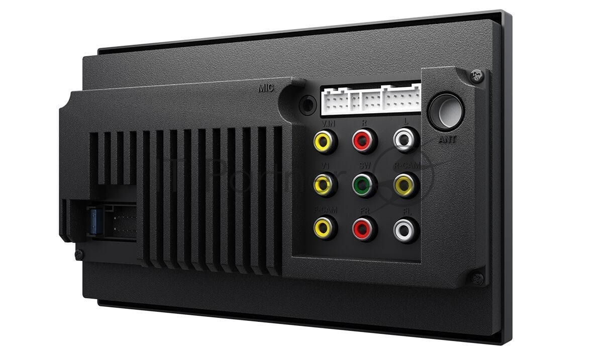 Автомагнитола Prology MPV-370, 2 DIN, 7", Bluetooth, USB Type-A, AUX, пульт ДУ
