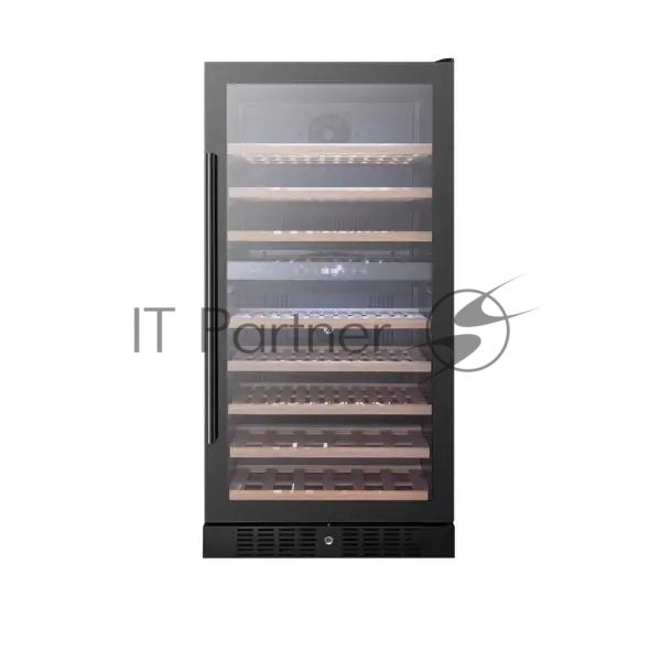Винный шкаф Temptech CL120DB черный, 261 л, 2 отсека, 94 бут., класс G
