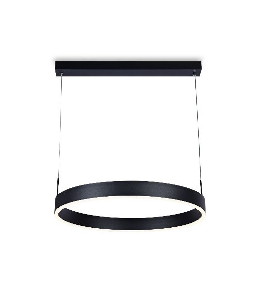 Светильник Ambrella light FA6606 BK черный 51W D600*700 (ПДУ РАДИО 2.4G)