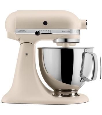 Настольный миксер с откидным блоком KitchenAid 5KSM125EMH Artisan 4.8 л, кремовый