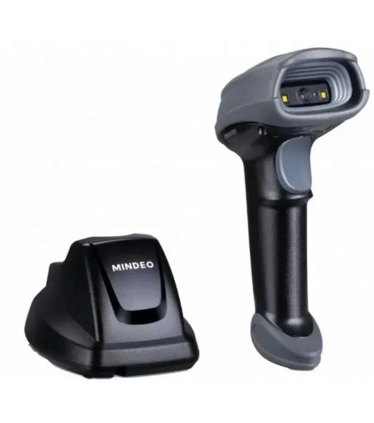 Сканер штрих-кода ручной Mindeo CS2291-HD RF 1D/2D, беспроводной, 450 скан/сек, USB, Bluetooth, темно-серый