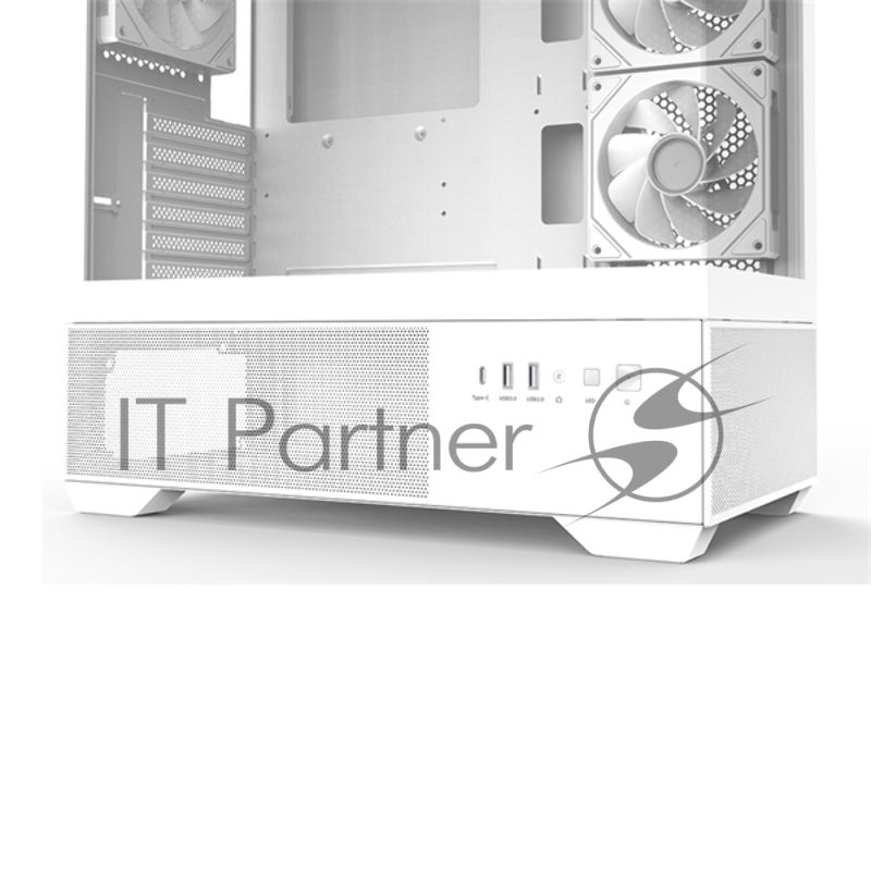 Компьютерный корпус ZALMAN CHRONIX, ATX, белый, WINDOW, 1xCombo (3.5’’ or 2.5’’), 1x3.5’’HDD, 2x2.5’’SSD, 1xUSB2.0, 1xUSB3.0, 1xUSB Type-C, SIDE 2x120мм ARGB, REAR 1x120мм ARGB