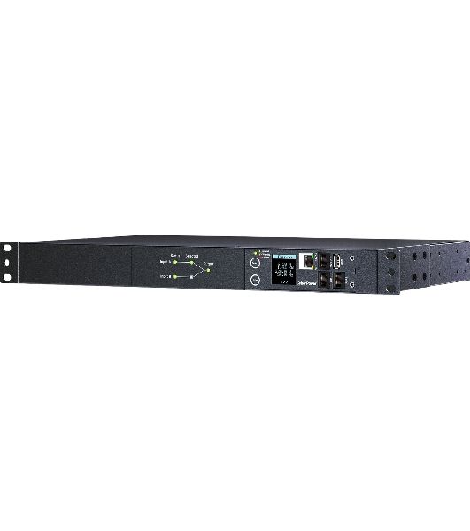 Блок распределения питания ATS CyberPower 1U type, 16Amp, plug IEC 320 C20, (8) IEC 320 C13 (2) IEC 320 C19