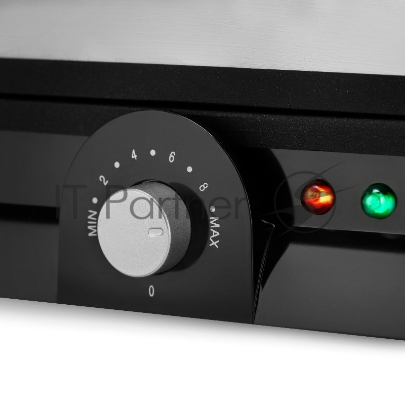 Электрогриль Maxwell MW-1960, 2000Вт, стальной