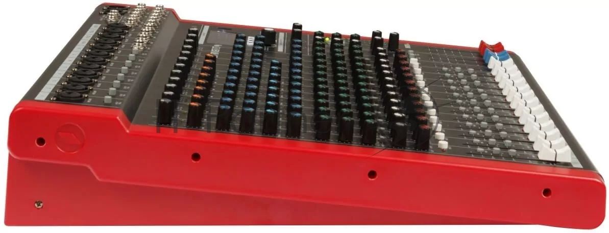 Микшерный пульт PROEL [MQ1642X] 16-ти канальный, 24 бит/48 кГц DSP, Bluetooth, медиа-плеер, 8x Combo XLR микр./лин. входа, 4x XLR+1/4" TRS (L/R) стерео микр./лин. входа, 2x XLR+1/4" TRS Main вых., 2x2 USB аудио интерфейс, 2x USB-A порта