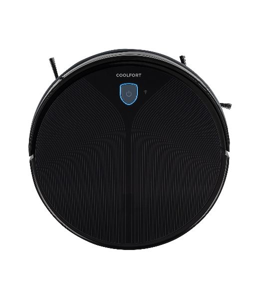 Робот-пылесос Coolfort CF-3203 черный, 2600 мАч Li-Ion, уборка влажная/сухая, пылесборник контейнер 0.6 л