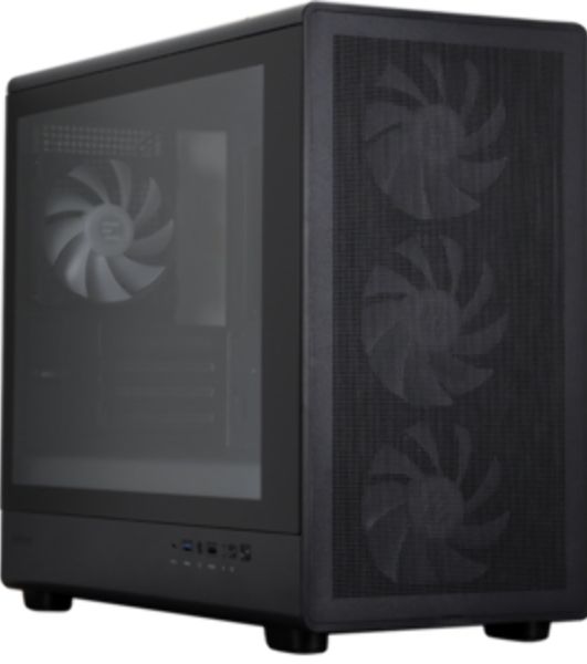 Компьютерный корпус ZALMAN M5, MATX, BLACK, WINDOW, 1xCombo (3.5'' or 2.5''), 1x3.5", 2x2.5", 1xUSB2.0, 1xUSB3.0, 1xUSB Type-C, FRONT 3x120мм ARGB, REAR 1x120мм ARGB