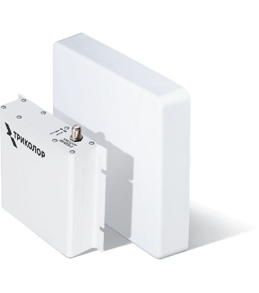 Усилитель сигнала Триколор TR-1800/2100-50-kit 10м двухдиапазонная белый (046/91/00053737)