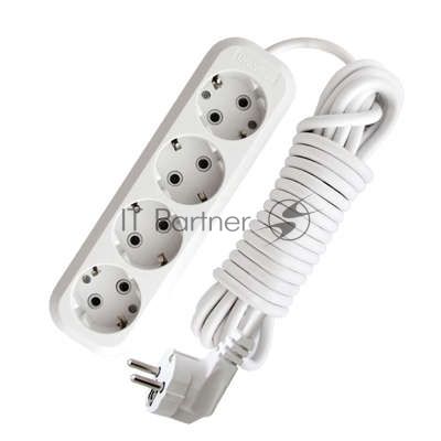 Удлинитель 4х7 м с заземл. 16А IP20 Е-304 АБС-пл. ПВС 3х1 UNIVersal 9631983