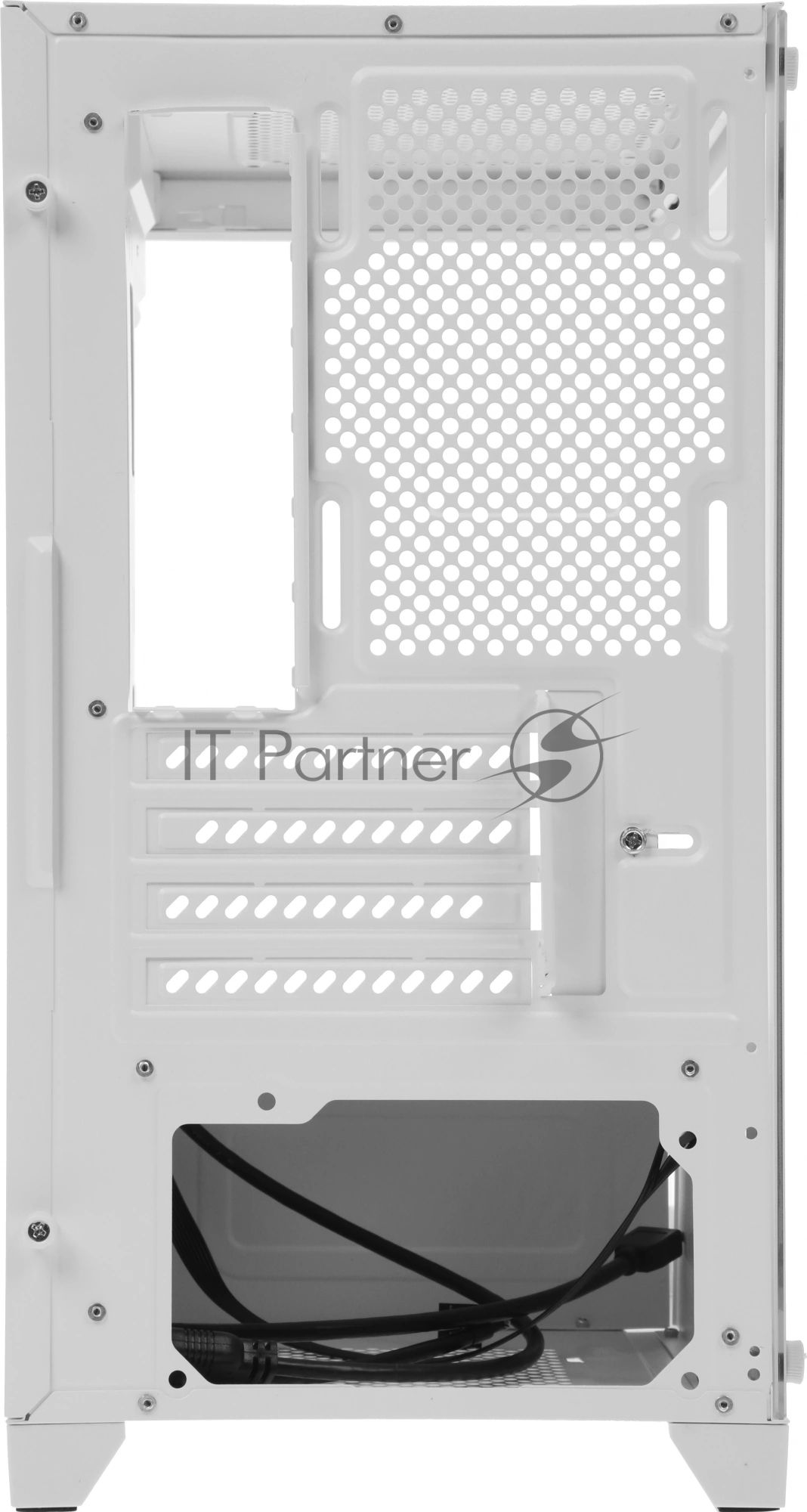 Компьютерный корпус Bloody BD-CC103 белый без БП mATX 7x120мм 1xUSB 2.0 1xUSB 3.0 audio bott PSU