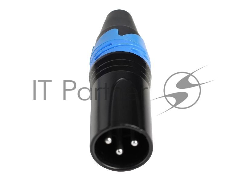 Комплект кабельных разъемов Wize WXLR-3PM-5 XLR 3 pin, (вилка), 5 шт. в комплекте