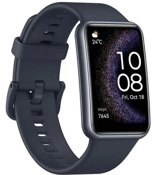 Умные часы Huawei Watch Fit SE STIA-B39, 1.64" AMOLED, Wi-Fi, Bluetooth, NFC, IP68, черный