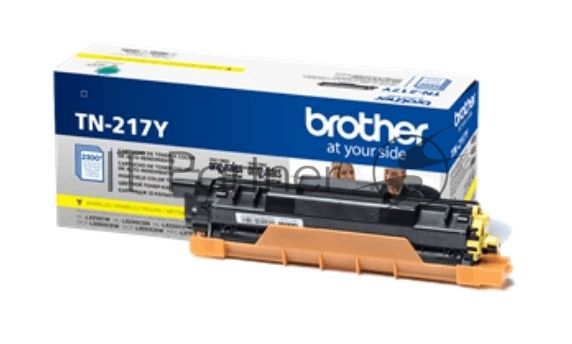 Картридж лазерный Brother TN217Y желтый для MFC-L3770CDW, DCP-L3550CDW, HL-L3230CDW 2300 стр.
