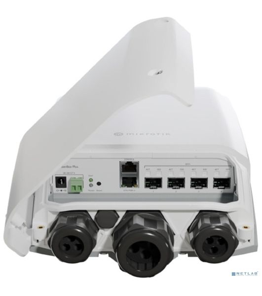 Коммутатор Mikrotik CRS305-1G-4S+OUT FiberBox Plus, 1*1Gbit RJ45, 4*SFP+, outdoor case