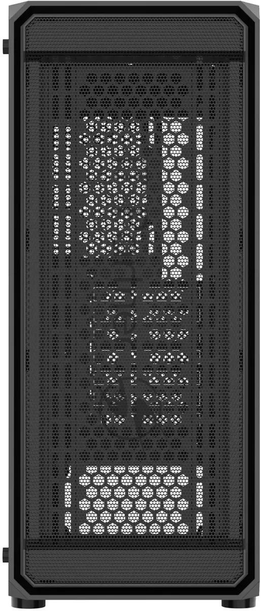 Компьютерный корпус Bloody BD-CC114 черный без БП ATX 8x120мм 1xUSB 2.0 1xUSB 3.0 audio bott PSU