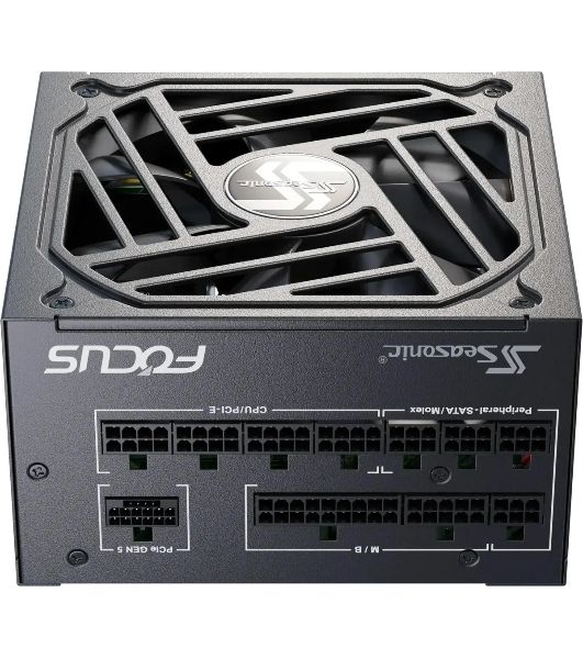 Блок питания Seasonic ATX 750W Focus GX-750 80 PLUS gold (20+4pin) APFC 135мм fan 10xSATA Cab Manag RTL
