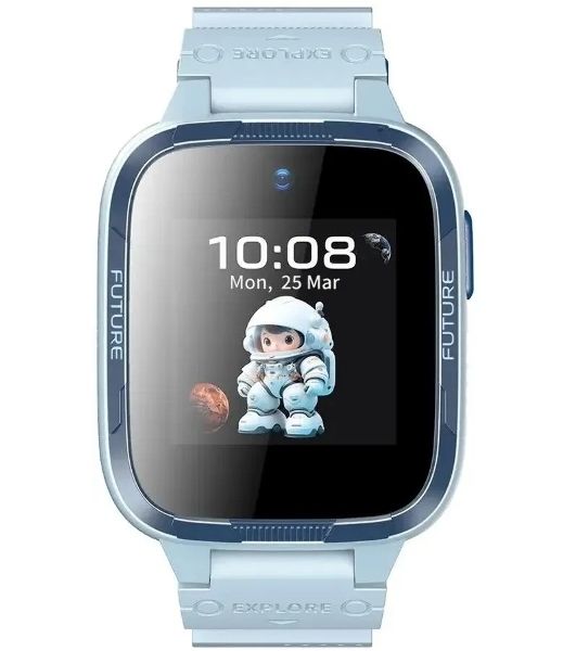 Детские умные часы Honor Choice Kids Watch Plus 4G TAR-WB01, 1.3" TFT, Wi-Fi, Bluetooth, IP68, синий