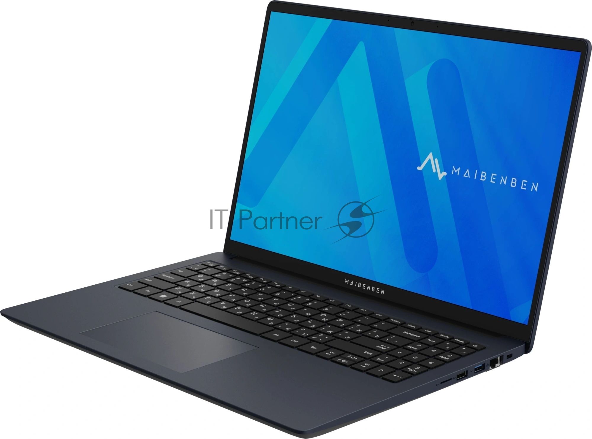 Ноутбук Maibenben M677/16"/IPS/AMD Ryzen 7 7730U/16Gb/1Tb SSD/AMD Radeon Graphics/Windows 11 Home/синий/1.79kg