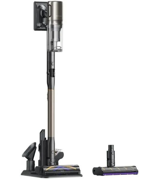 Пылесос вертикальный Dreame Z40 TangleCut Flex+ черный/медный, питание от аккумулятора, 420 Вт, уборка сухая, пылесборник 0.5 л